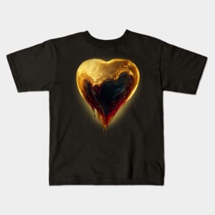 My golden heart Kids T-Shirt